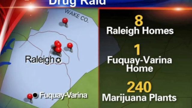 Five arrested for pot-growing operation