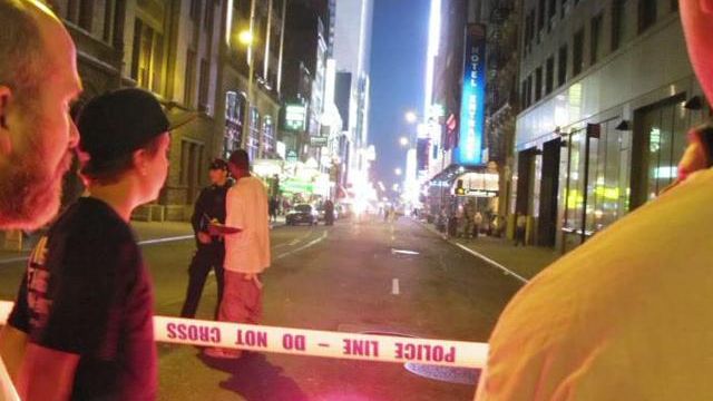 Local family witnessed Times Square bomb scare