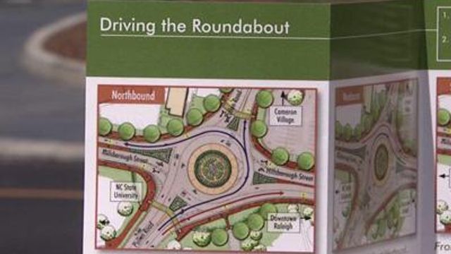 7/23/2010: Raleigh's new roundabout comes with instructions