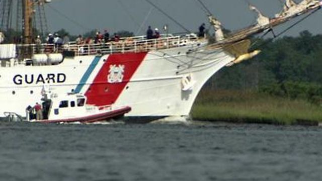 Coast Guard's 'Tall Ship' visits N.C.