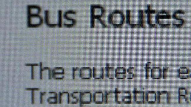 Parents worried by bus routes on Web