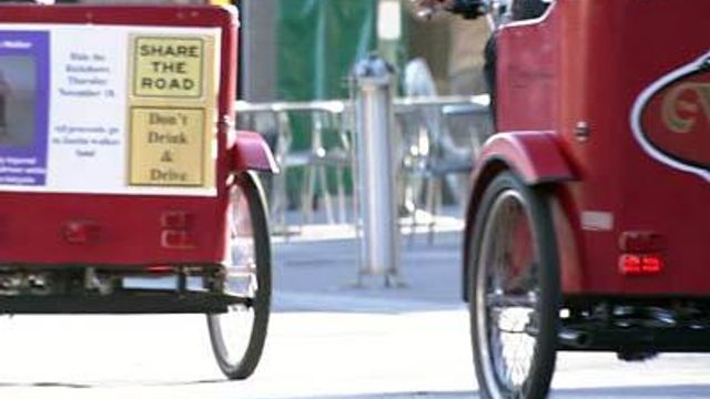 Rickshaw drivers band together to support injured cyclist
