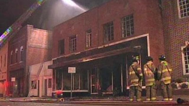 Rocky Mount business burns down