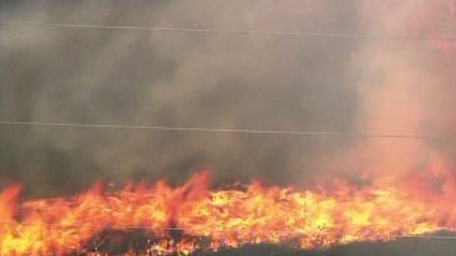 Weather helps in fighting Cumberland wildfire