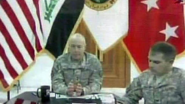 Bragg general works to meet deadline for Iraq pullout