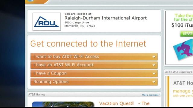 RDU fliers can now surf faster