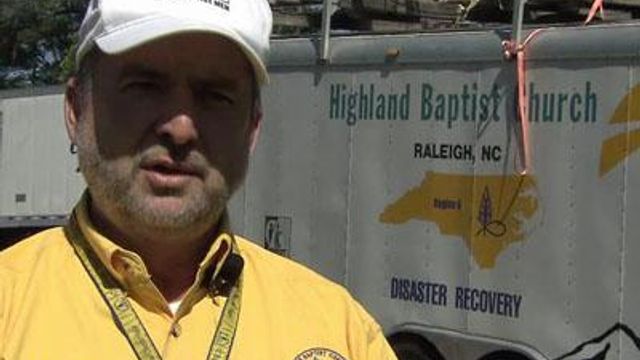NC Baptist Men helping tornado victims for free