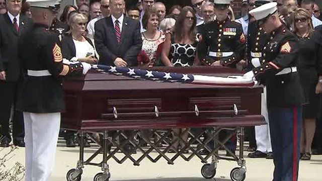 Fallen Clayton Marine saluted, remembered as friend