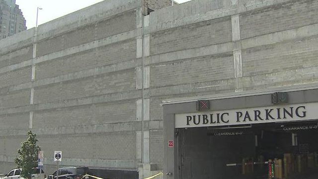Banners to cover unfinished Raleigh parking deck