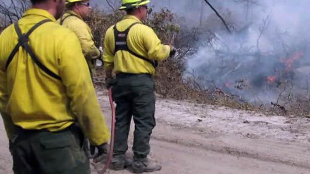 NC wildfires burn through budget