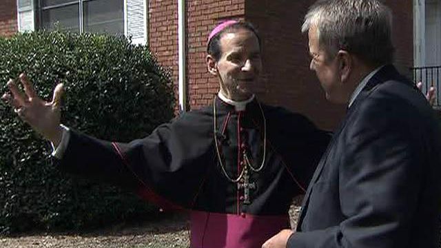 Bishop discusses transformation of Raleigh site