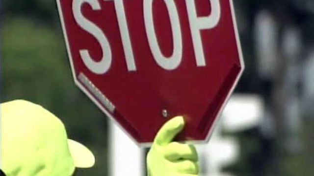 Injury doesn't make crossing guard afraid to stop traffic