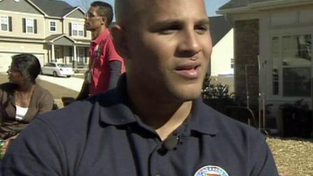 Wounded Marine and family get new home