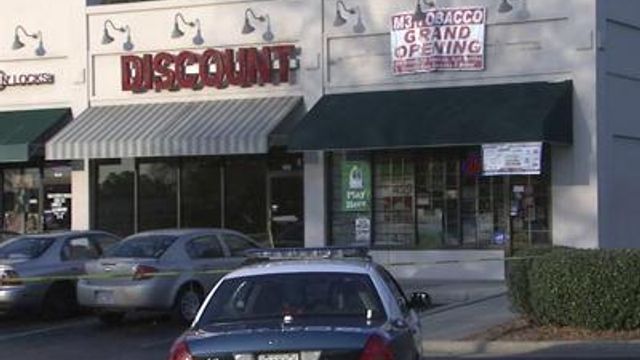 Two men sought in Raleigh tobacco shop shooting