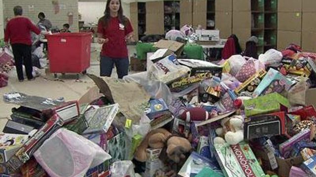 Salvation Army still short thousands of toys