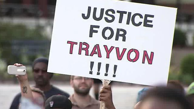 Raleigh rallies for Trayvon Martin