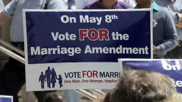 Wilson pastors, church groups rally for marriage amendment