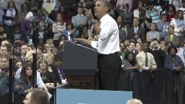 Obama promotes student loan debt plan at UNC