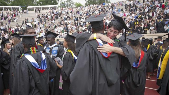 Class of 2012 graduates from Duke, UNC