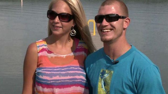 Raleigh family reels in YouTube hits with shark clash video