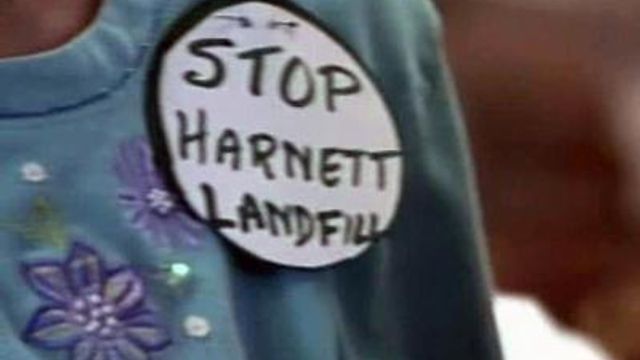 Fight over Harnett County landfill goes to court