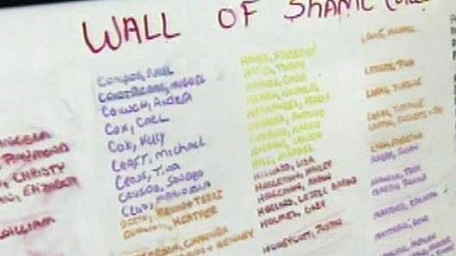 Coats video store owner has 'Wall of Shame' for unpaid fines