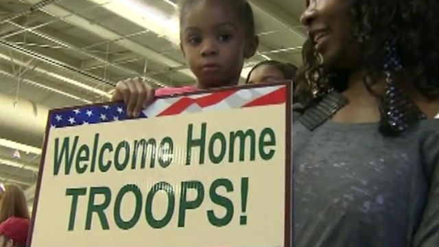 Hundreds of Bragg families welcome 82nd CAB home