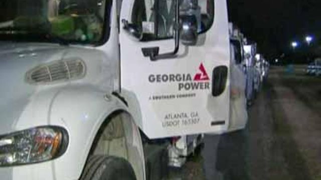 Southern power companies to send crews north Tuesday