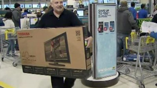 Shoppers hit stores for Black Friday deals