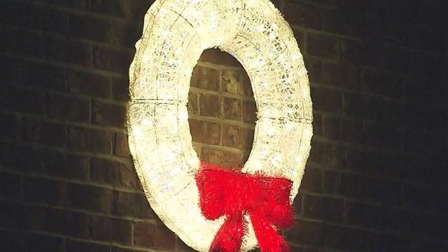 Grinch steals Christmas decorations in Durham neighborhood