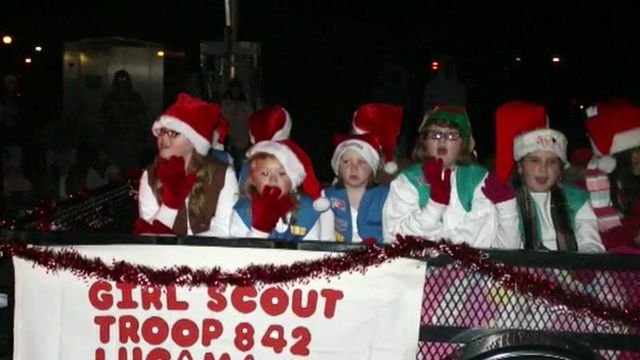 Holiday music turned off for 2012 Kenly Christmas parade