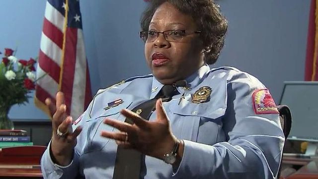 Web only: Raleigh police chief discusses new job