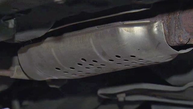 Thefts highlight appeal of catalytic converters