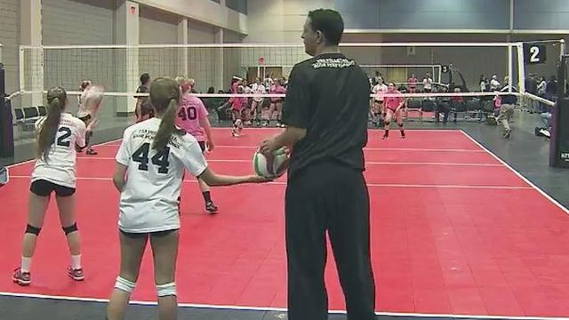 Volleyballers bring benefit to Raleigh