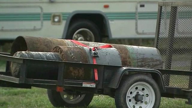 Odor from Apex propane tank cutting stretches for miles
