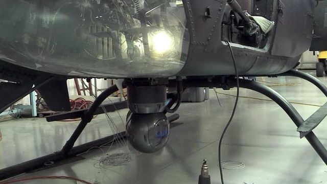 Sanford firm installs infrared cameras on aircraft