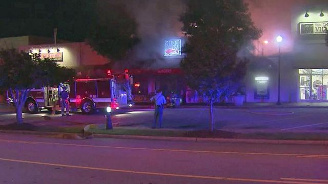 Accidental fire damages Raleigh sushi restaurant
