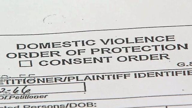 Domestic violence order barred woman from home