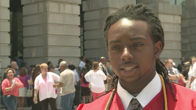 Middle Creek High grad holds perfect attendance record