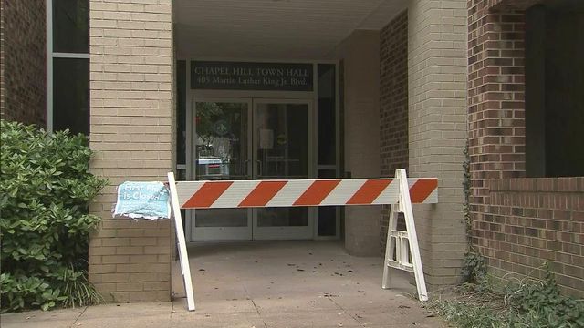 Flooding forces Chapel Hill to relocate town offices