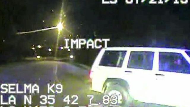 Selma police release video of deadly chase