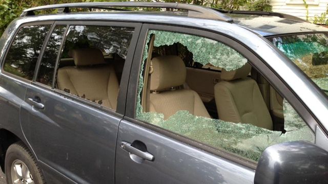 SUV sought after shots in neighborhood near Duke