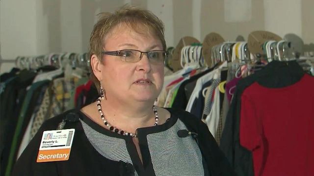 WakeMed Clothes Closet lets patients leave with dignity