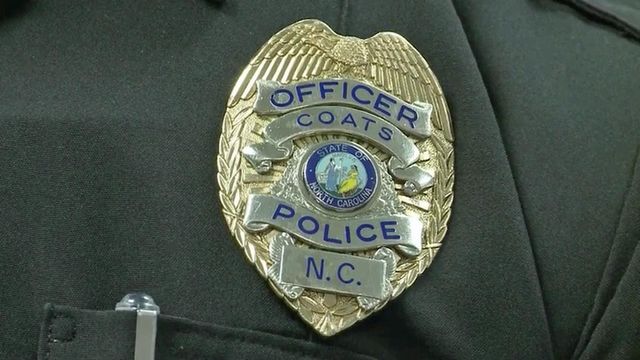 Work is reward for Coats police officer