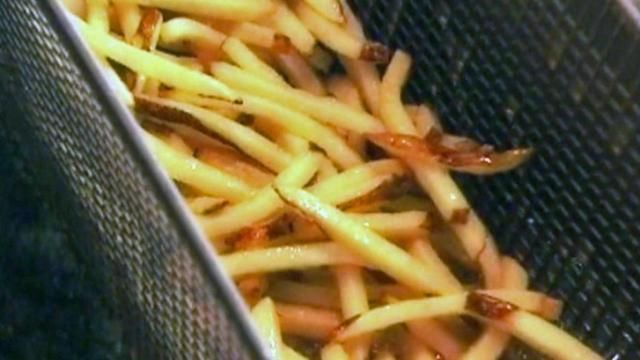 French fries; fast food French fries; fast food