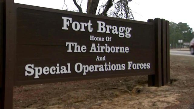 One hurt during Fort Bragg training incident