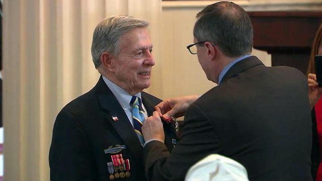 NC WWII vets receive France's highest honor