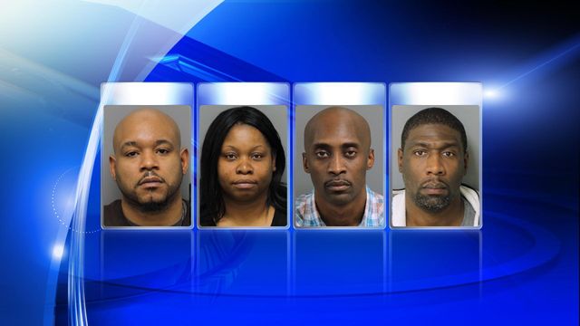 Four charged in Wake bail bond scheme
