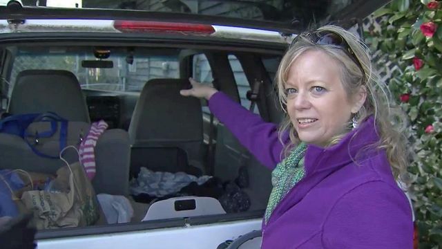 Homeless woman found living in car stolen from Raleigh's Moore Square