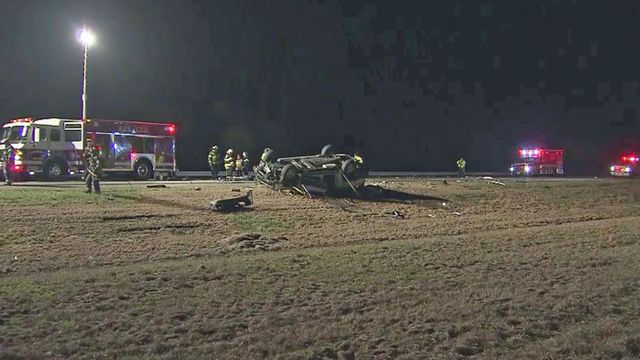 Two die in I-95 collision in Smithfield